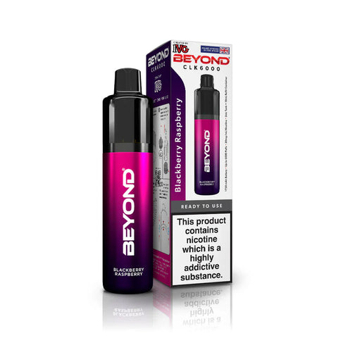 Buy cheapest online IVG Beyond CLK 6000 Disposable Vape Blackberry Raspberry at lowest price in uk