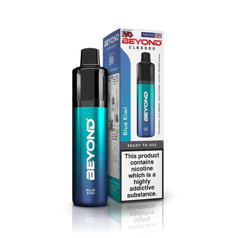 Buy cheapest online IVG Beyond CLK 6000 Disposable Vape Blue Kiwi at lowest price in uk