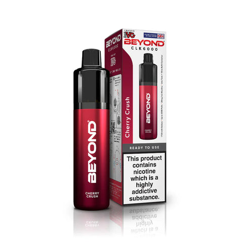 Buy cheapest online IVG Beyond CLK 6000 Disposable Vape Cherry Crush at lowest price in uk