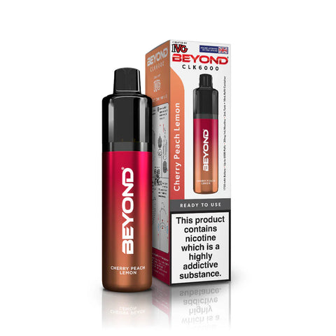 Buy cheapest online IVG Beyond CLK 6000 Disposable Vape Cherry Peach Lemon at lowest price in uk