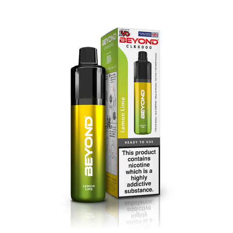 Buy cheapest online IVG Beyond CLK 6000 Disposable Vape Lemon Lime at lowest price in uk