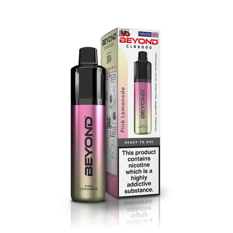 Buy cheapest online IVG Beyond CLK 6000 Disposable Vape Pink Lemonade at lowest price in uk