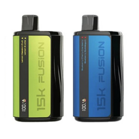 Buy cheapest online 2 in 1 Fusion 15000 Puffs Disposable Vape Pod Kit at lowest price in uk