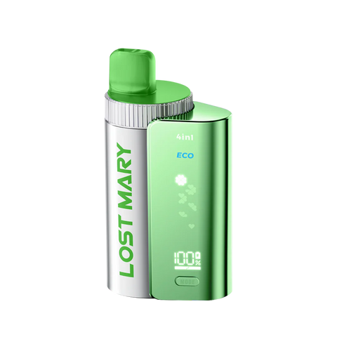 Buy cheapest online Lost Mary 3200 Puffs 4 in 1 Pre-filled Pod Vape Kit Apple Edition at lowest price in uk