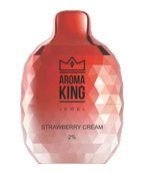 Buy cheapest online Aroma King Jewel 8000 Disposable Vape Pod Strawberry Cream at lowest price in uk