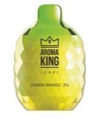 Buy cheapest online Aroma King Jewel 8000 Disposable Vape Pod Lemon Mango at lowest price in uk