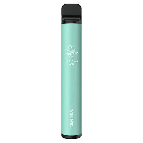 Buy cheapest online Elf Bar 600 Puffs Disposable Vape Pod Device Menthol at lowest price in uk