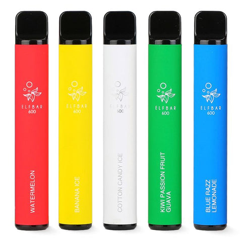 Buy cheapest online Elf Bar 600 Puffs Disposable Vape Pod Device at lowest price in uk