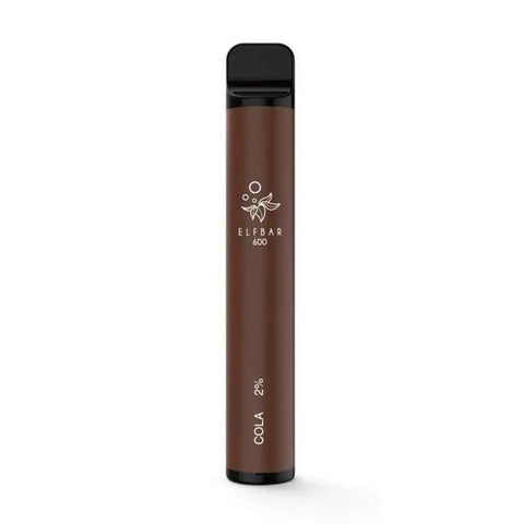 Buy cheapest online Elf Bar 600 Puffs Disposable Vape Pod Device Cola at lowest price in uk