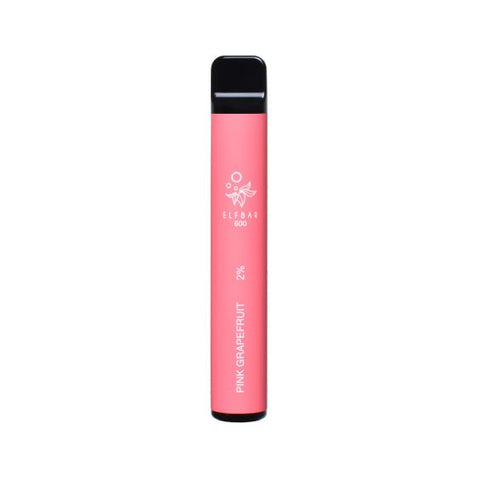 Buy cheapest online Elf Bar 600 Puffs Disposable Vape Pod Device Pink Grapefruit at lowest price in uk