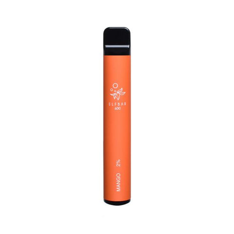 Buy cheapest online Elf Bar 600 Puffs Disposable Vape Pod Device Mango at lowest price in uk