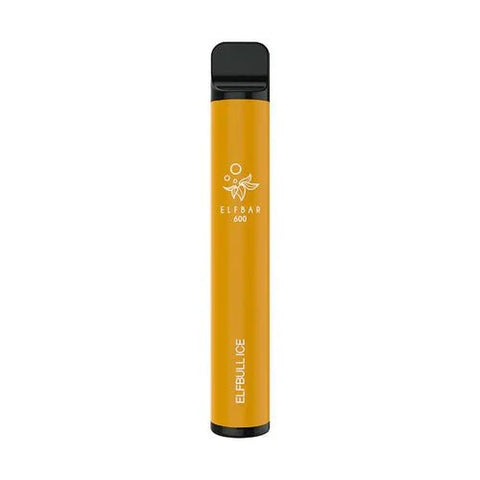 Buy cheapest online Elf Bar 600 Puffs Disposable Vape Pod Device Elfbull Ice at lowest price in uk