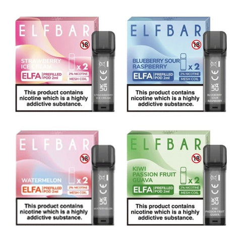 Elf Bar Elfa Prefilled Replacement Pods #Simbavapes#