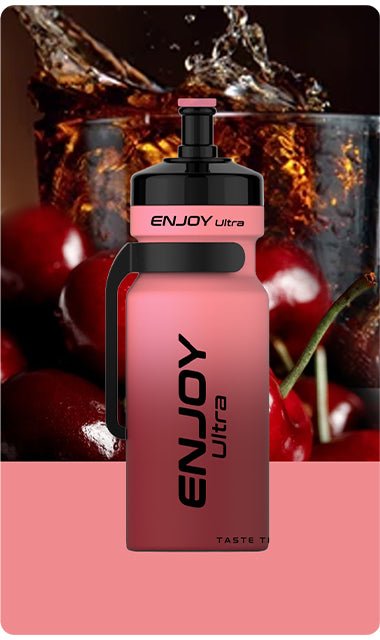 Buy cheapest online Enjoy Ultra 9000 Puffs Disposable Vape Pod Cherry Cola at lowest price in uk