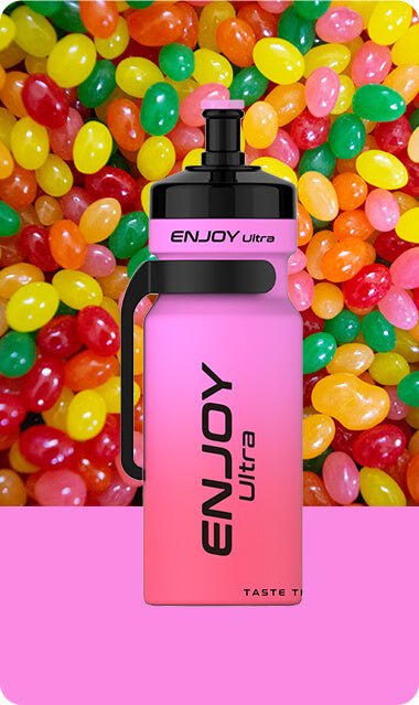 Buy cheapest online Enjoy Ultra 9000 Puffs Disposable Vape Pod Skittles at lowest price in uk