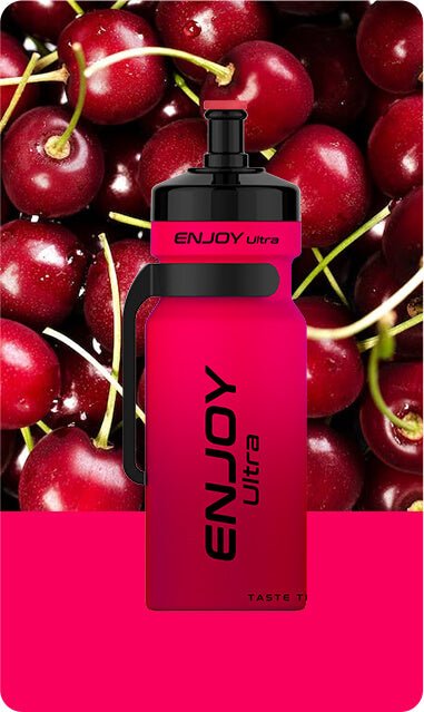 Buy cheapest online Enjoy Ultra 9000 Puffs Disposable Vape Pod Cherry at lowest price in uk