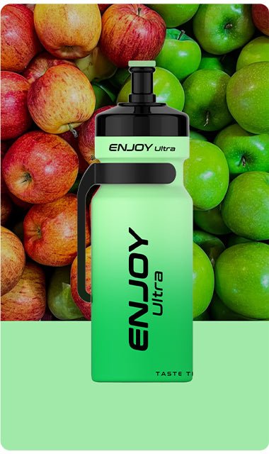 Buy cheapest online Enjoy Ultra 9000 Puffs Disposable Vape Pod Double Apple at lowest price in uk