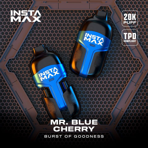 Buy cheapest online Instaflow 20K Disposable Vape Mr. Blue Cherry at lowest price in uk