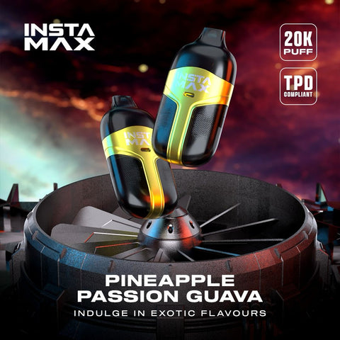 Buy cheapest online Instaflow 20K Disposable Vape Pineapple Passion Guava at lowest price in uk