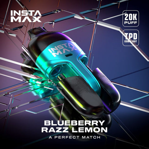 Buy cheapest online Instaflow 20K Disposable Vape Blueberry Razz Lemon at lowest price in uk