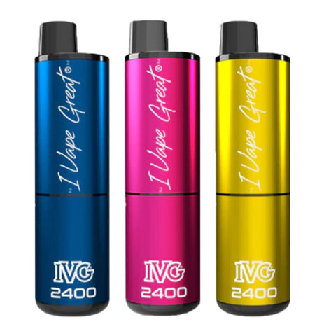 Buy cheapest online IVG 2400 Disposable Vape Pod Puff Bar Kit at lowest price in uk