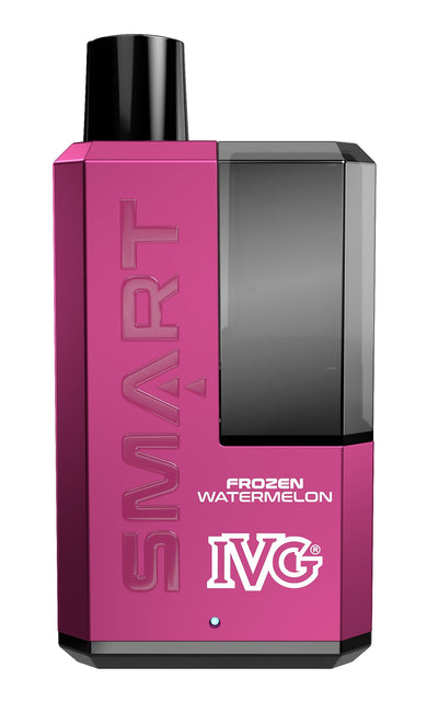 Buy cheapest online IVG Smart 5500 Puffs Disposable Vape Pod System Kit Frozen Watermelon at lowest price in uk