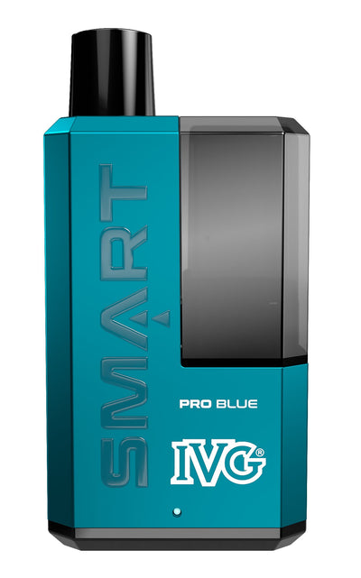 Buy cheapest online IVG Smart 5500 Puffs Disposable Vape Pod System Kit Pro Blue at lowest price in uk