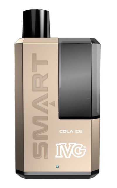 Buy cheapest online IVG Smart 5500 Puffs Disposable Vape Pod System Kit Cola Ice at lowest price in uk