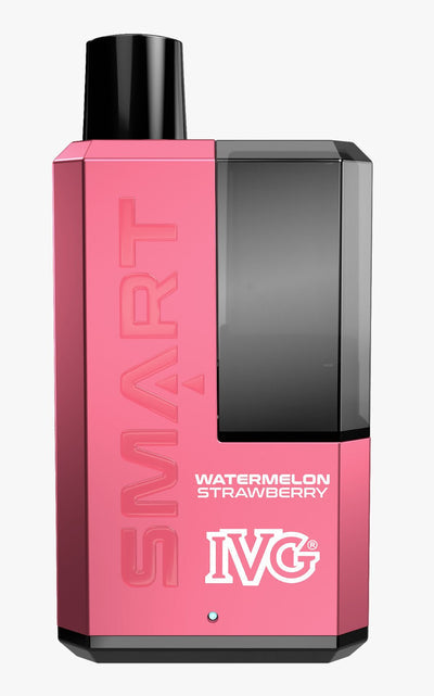 Buy cheapest online IVG Smart 5500 Puffs Disposable Vape Pod System Kit Watermelon Strawberry at lowest price in uk