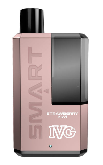 Buy cheapest online IVG Smart 5500 Puffs Disposable Vape Pod System Kit Strawberry Kiwi at lowest price in uk