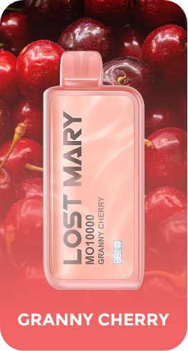 Buy cheapest online Lost Mary 10000 Puffs Disposable Vape Pod Granny Cherry at lowest price in uk