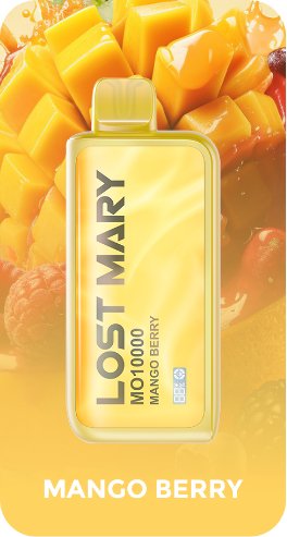 Buy cheapest online Lost Mary 10000 Puffs Disposable Vape Pod Mango Berry at lowest price in uk