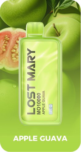 Buy cheapest online Lost Mary 10000 Puffs Disposable Vape Pod Apple Guava at lowest price in uk