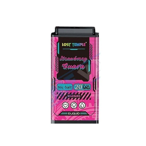 Buy cheapest online Lost Temple Pre-filled Replacement Pods Strawberry Guava 3500 PUFFS at lowest price in uk