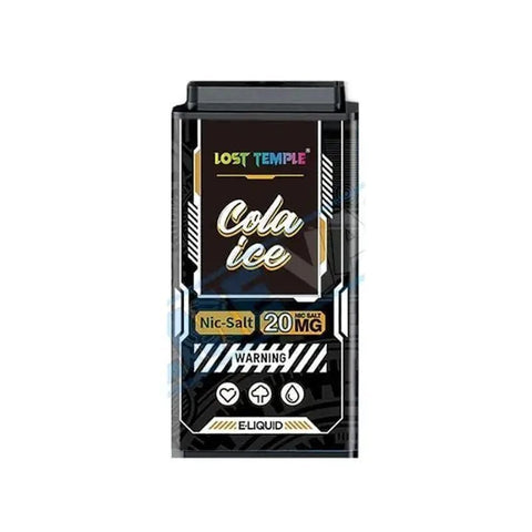 Buy cheapest online Lost Temple Pre-filled Replacement Pods Cola Ice 3500 PUFFS at lowest price in uk