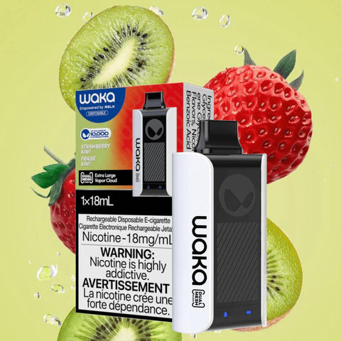 Buy cheapest online Waka Sopro 10000 Puffs Disposable Vape Pod Device Strawberry Kiwi at lowest price in uk