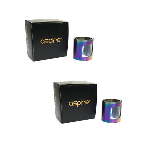 Buy cheapest online Aspire PockeX Replacement Metal Sleeve Glass Rainbow at lowest price in uk