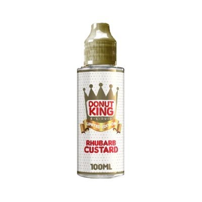 Buy cheapest online Donut King 100ml Bhubarb Custard at lowest price in uk