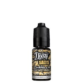 Buy cheapest online Doozy Vape 10ML Nic Salt Box of 10 Vanilla Custard at lowest price in uk