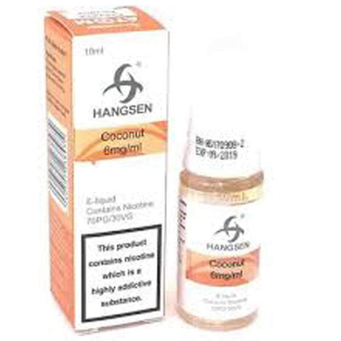 Buy cheapest online Hangsen - Coconut - 10ml (Pack of 10) at lowest price in uk