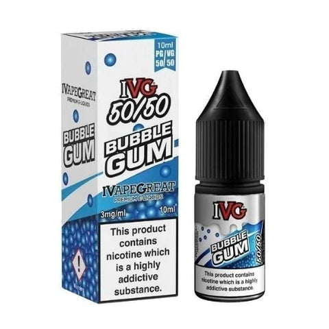 Buy cheapest online IVG 10ml E-Liquid - Pack Of 10 Bubblegum Millions 18MG at lowest price in uk