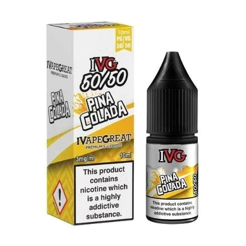 Buy cheapest online IVG 10ml E-Liquid - Pack Of 10 Pina Colada 6MG at lowest price in uk