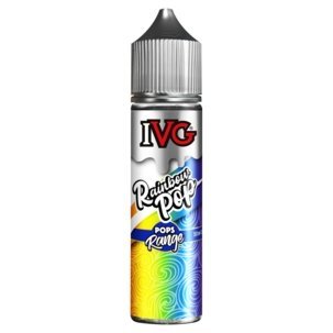 Buy cheapest online IVG Pop Range 50ml Shortfill Rainbow Pop at lowest price in uk