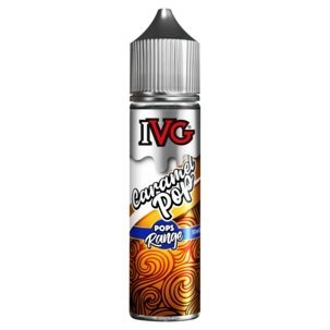 Buy cheapest online IVG Pop Range 50ml Shortfill Caramel Pop at lowest price in uk