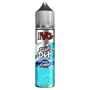 Buy cheapest online IVG Pop Range 50ml Shortfill Blue Pop at lowest price in uk