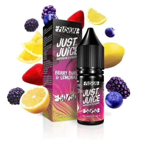 Buy cheapest online Just Juice Exotic Fruits 50/50 10ml E liquids Box of 10 3mg Fusion Berry Burst Lemonade at lowest price in uk