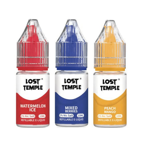 Buy cheapest online Lost Temple Nic Salts 10ml (BOX OF 10) at lowest price in uk