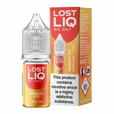 Buy cheapest online Lostliq 3000 Nic Salts 10ml - Box of 10 Mango Ice at lowest price in uk