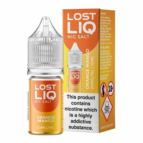 Buy cheapest online Lostliq 3000 Nic Salts 10ml - Box of 10 Orange Mango at lowest price in uk