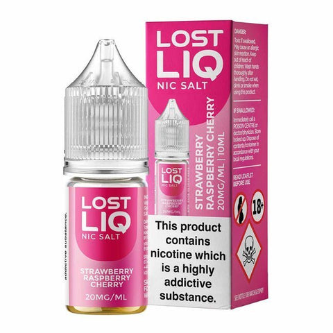 Buy cheapest online Lostliq 3000 Nic Salts 10ml - Box of 10 Strawberry Raspberry Cherry at lowest price in uk